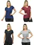 Kit 4 Blusas Femininas Malha fria Z