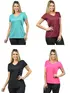 Kit 4 Blusas Femininas Malha fria Z