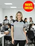 Kit 10 Polos Profissões fem Com Sua Marca Estampada Na Frente e Costas