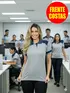 Kit 10 Polos Profissões fem Com Sua Marca Estampada Na Frente e Costas