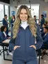 Jaqueta fem jovem c/ capuz