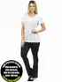 Blusa longa gola redonda