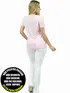 Blusa longa gola redonda