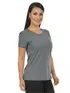 Blusa longa gola redonda