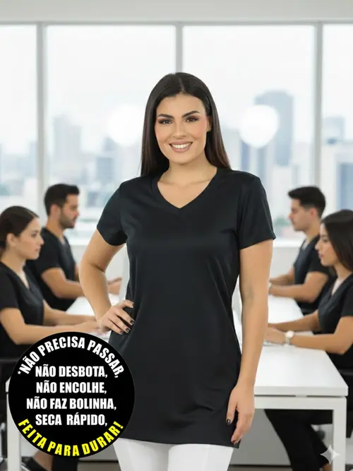 Blusa maxi nova longa bx
