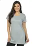Blusa maxi nova longa bx