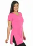 Blusa maxi nova longa bx