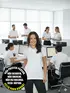 Polo feminina malha fria fenomenal(sem elasticidade)