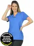 Polo feminina malha fria fenomenal(sem elasticidade)