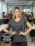 Blusa nova malha fria z