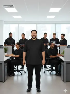 Polo piquet masculina plus size fenomenal