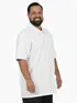 Polo piquet masculina plus size fenomenal