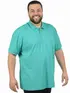 Polo piquet masculina plus size fenomenal