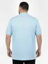 Polo piquet masculina plus size fenomenal
