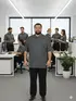 Polo piquet masculina plus size fenomenal