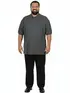 Polo piquet masculina plus size fenomenal