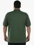Polo piquet masculina plus size fenomenal