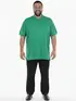 Polo piquet masculina plus size fenomenal