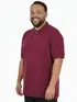 Polo piquet masculina plus size fenomenal