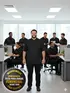 Polo piquet masculina plus size fenomenal
