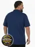 Polo piquet masculina plus size fenomenal