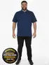 Polo piquet masculina plus size fenomenal