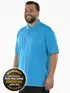 Polo piquet masculina plus size fenomenal