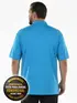 Polo piquet masculina plus size fenomenal