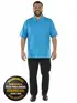 Polo piquet masculina plus size fenomenal