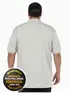 Polo piquet masculina plus size fenomenal