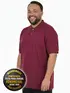 Polo piquet masculina plus size fenomenal
