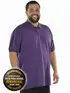 Polo piquet masculina plus size fenomenal