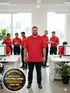 Polo piquet masculina plus size fenomenal