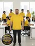 Polo piquet masculina plus size fenomenal