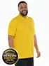 Polo piquet masculina plus size fenomenal