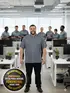 Polo piquet masculina plus size fenomenal
