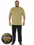 Polo piquet masculina plus size fenomenal