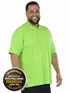 Polo piquet masculina plus size fenomenal