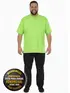 Polo piquet masculina plus size fenomenal