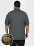 Polo piquet masculina plus size fenomenal