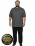 Polo piquet masculina plus size fenomenal