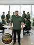Polo piquet masculina plus size fenomenal