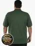 Polo piquet masculina plus size fenomenal