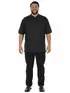 Polo piquet masculina plus size fenomenal