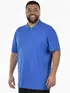 Polo piquet masculina plus size fenomenal