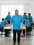 Polo piquet masculina plus size fenomenal