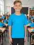Camiseta algodão gola redonda infantil unissex fenomenal