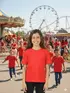 Camiseta algodão gola redonda infantil unissex fenomenal