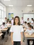 Camiseta algodão gola redonda infantil unissex fenomenal