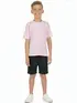 Camiseta algodão gola redonda infantil unissex fenomenal